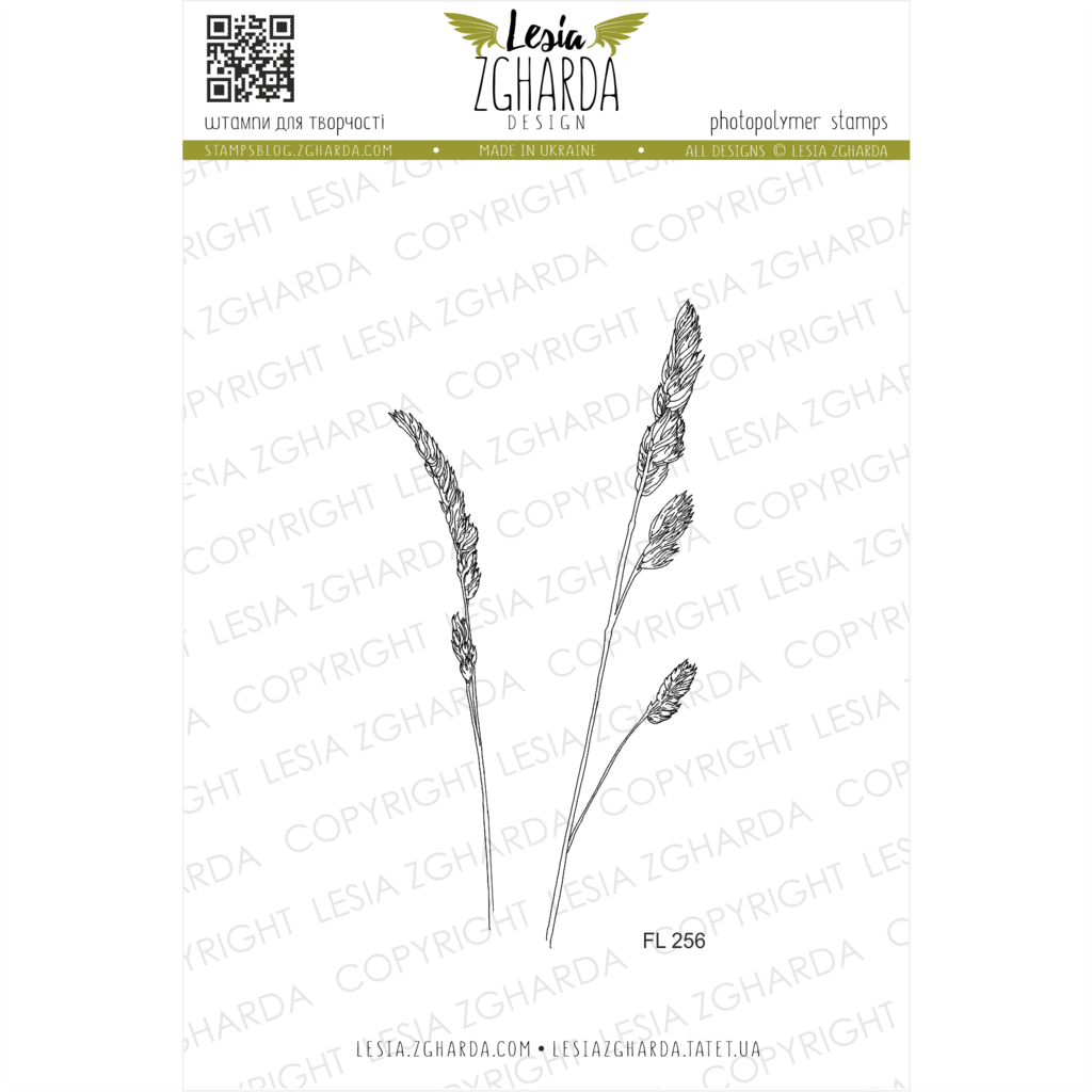 {FL256} Stamp Set "Grass"