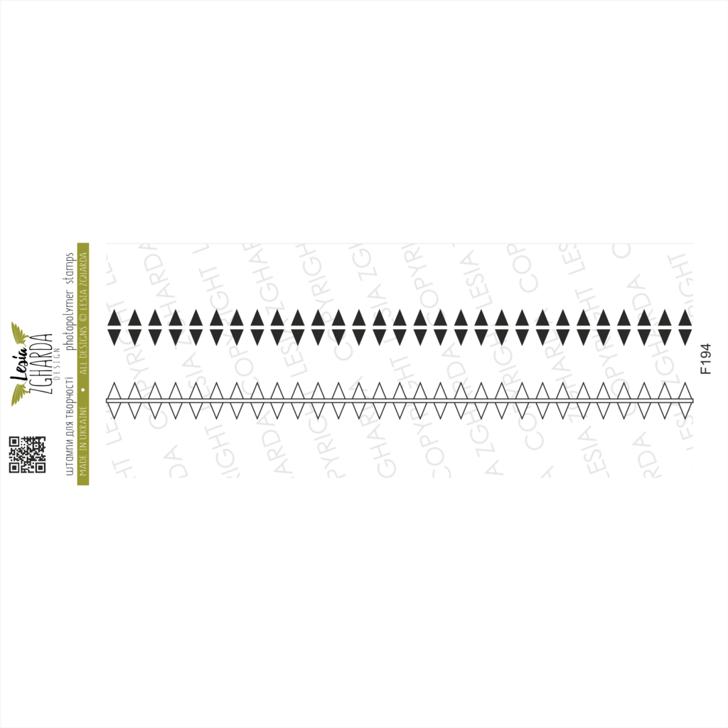 Image - Native American ornament elements stamp set by Lesia Zgharda clear stamps