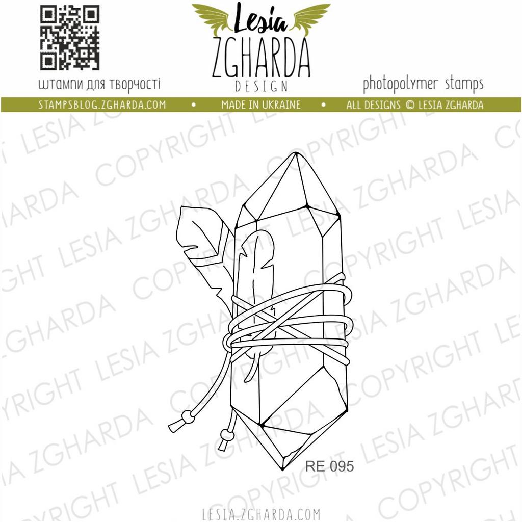 Image - Crystal stamp by Lesia Zgharda tribe clear stamps