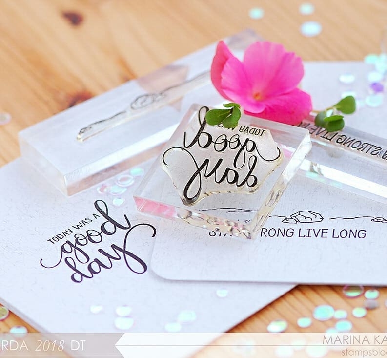 {TA216} Stamp "Today was a good day"