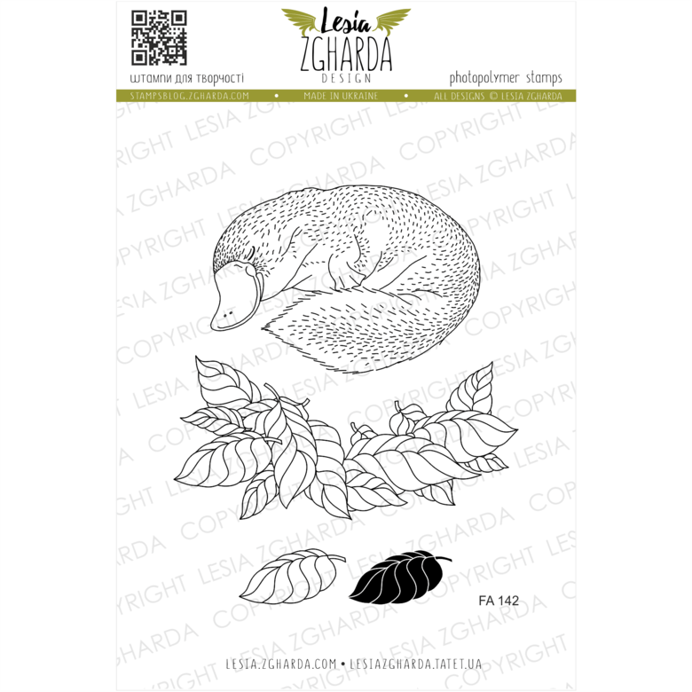 {FA142} Stamp Set "Platypus"