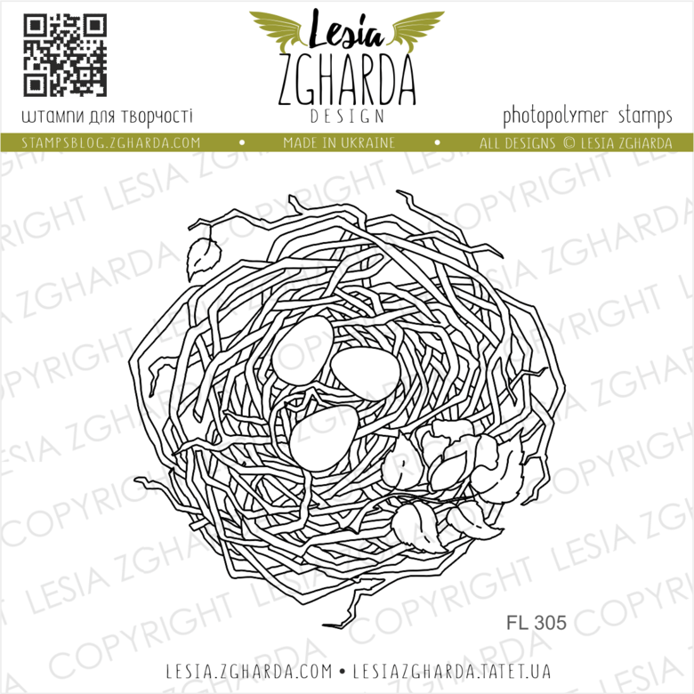 Lesia Zgharda Stamps {FL305} Bird nest stamp A lot of the floral stamps, branch stamp, spring stamps, nature stamps, clean and simple stamps, and others clear stamp for your beautiful card ideas you can find in the store lesia.zgharda.com Welcome!