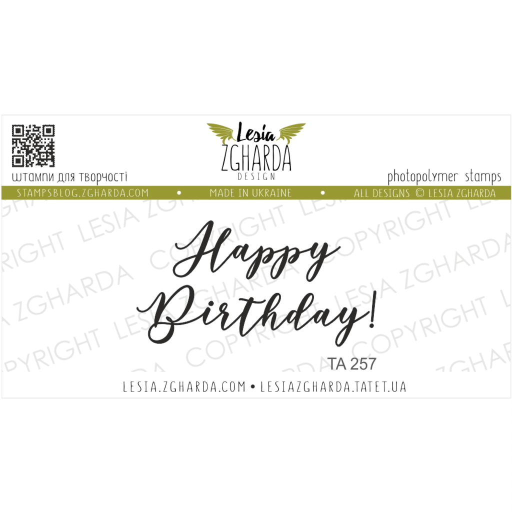 Lesia Zgharda Stamps {TA257} Happy Birthday Stamp A lot of the sentiment stamps, birthday stamps, letter stamps, greetings stamps, and others clear stamp for your beautiful birthday card designs you can find in the store lesia.zgharda.com Welcome!
