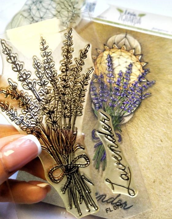 {FL075} Stamp Set "Lavender"