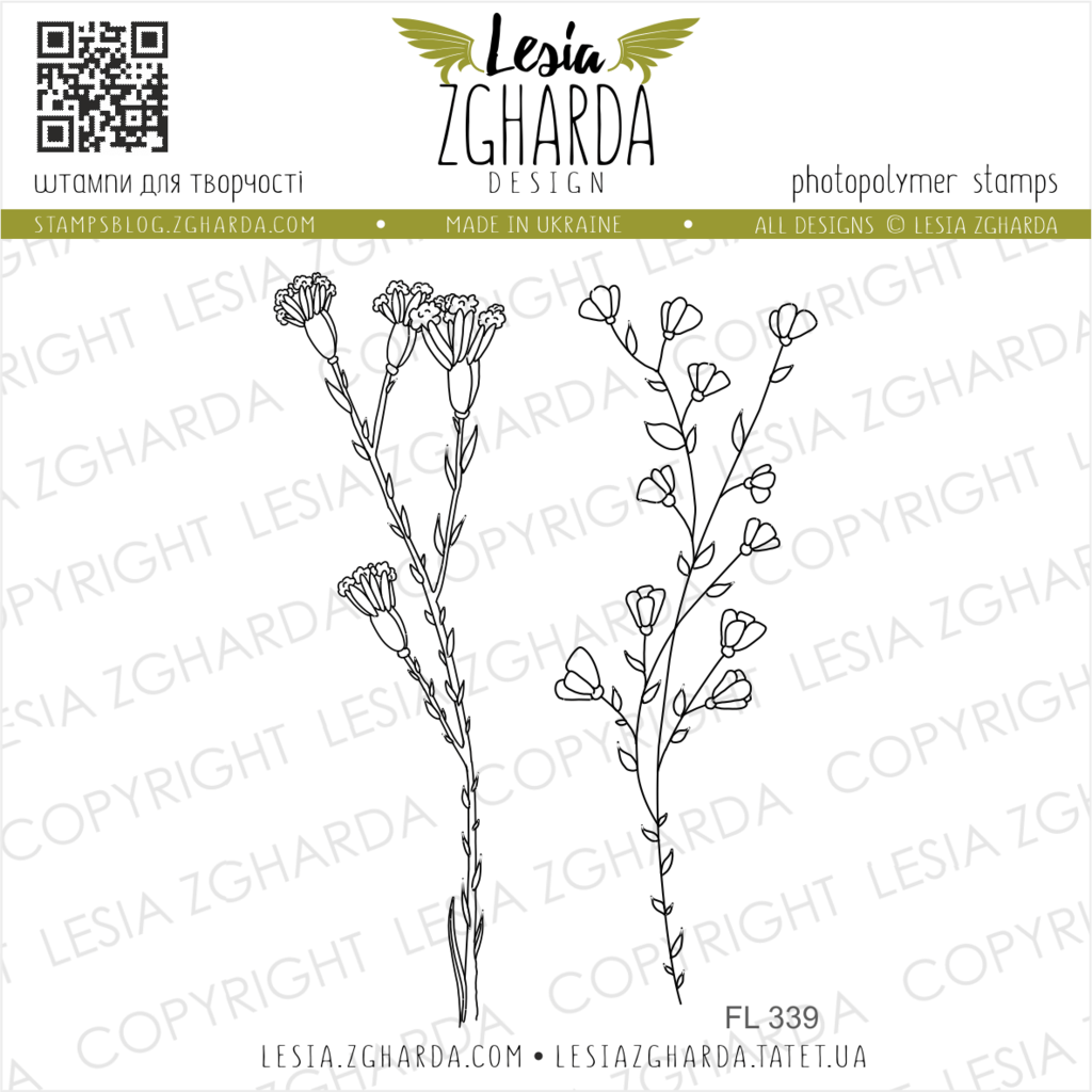 {FL339} Stamp Set "Wildflowers"