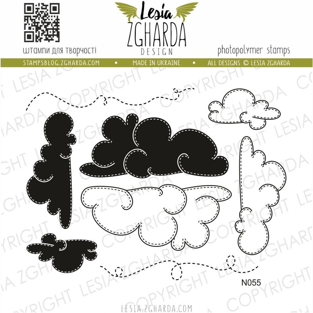 {N055s} Stamp Set "Clouds"