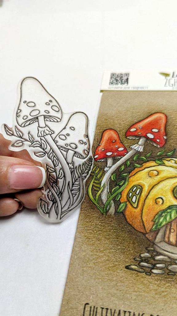 {FL369} Stamp Set "Fairyland Fungi"