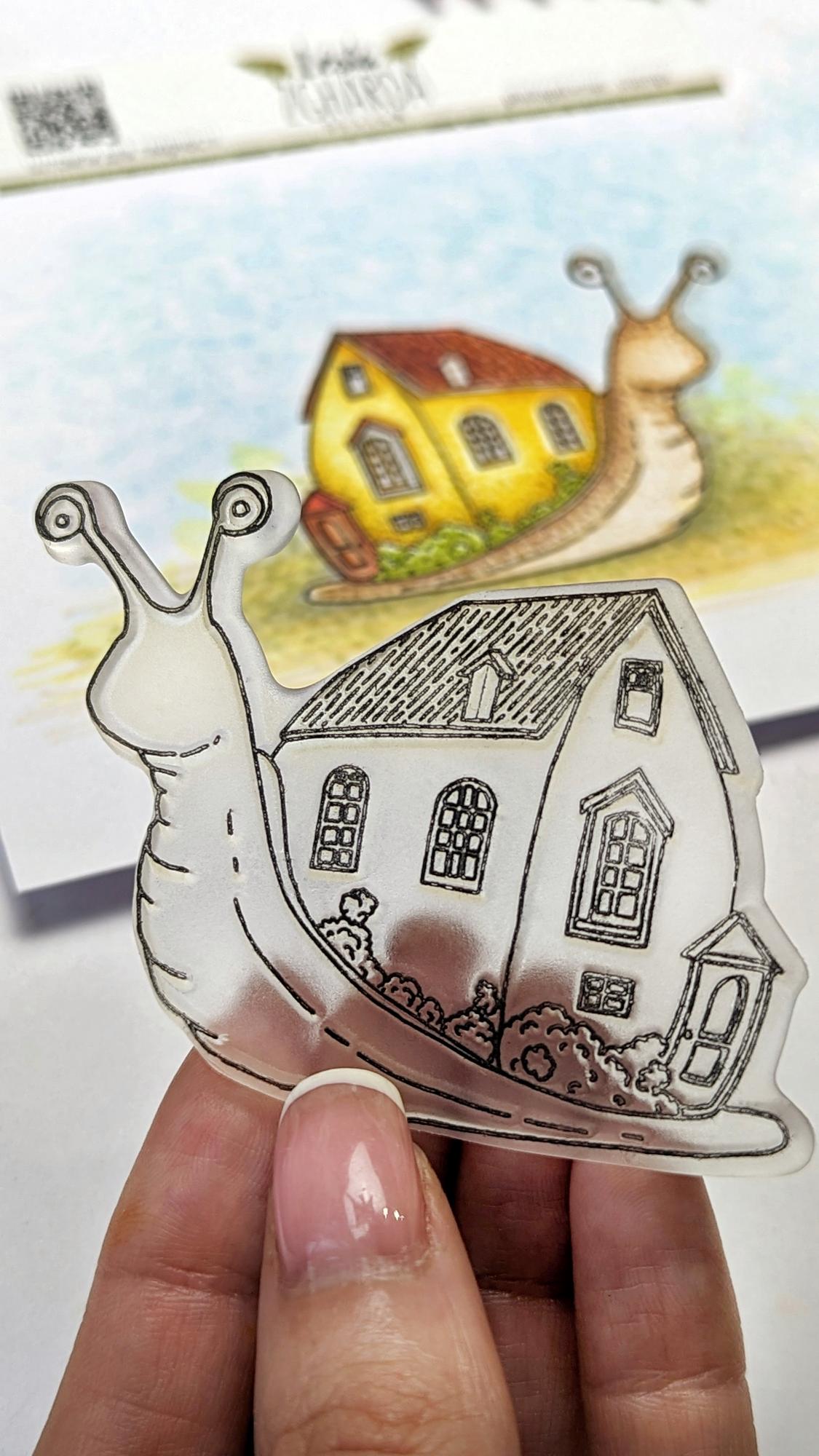 {FA188} Stamp "Snail House"