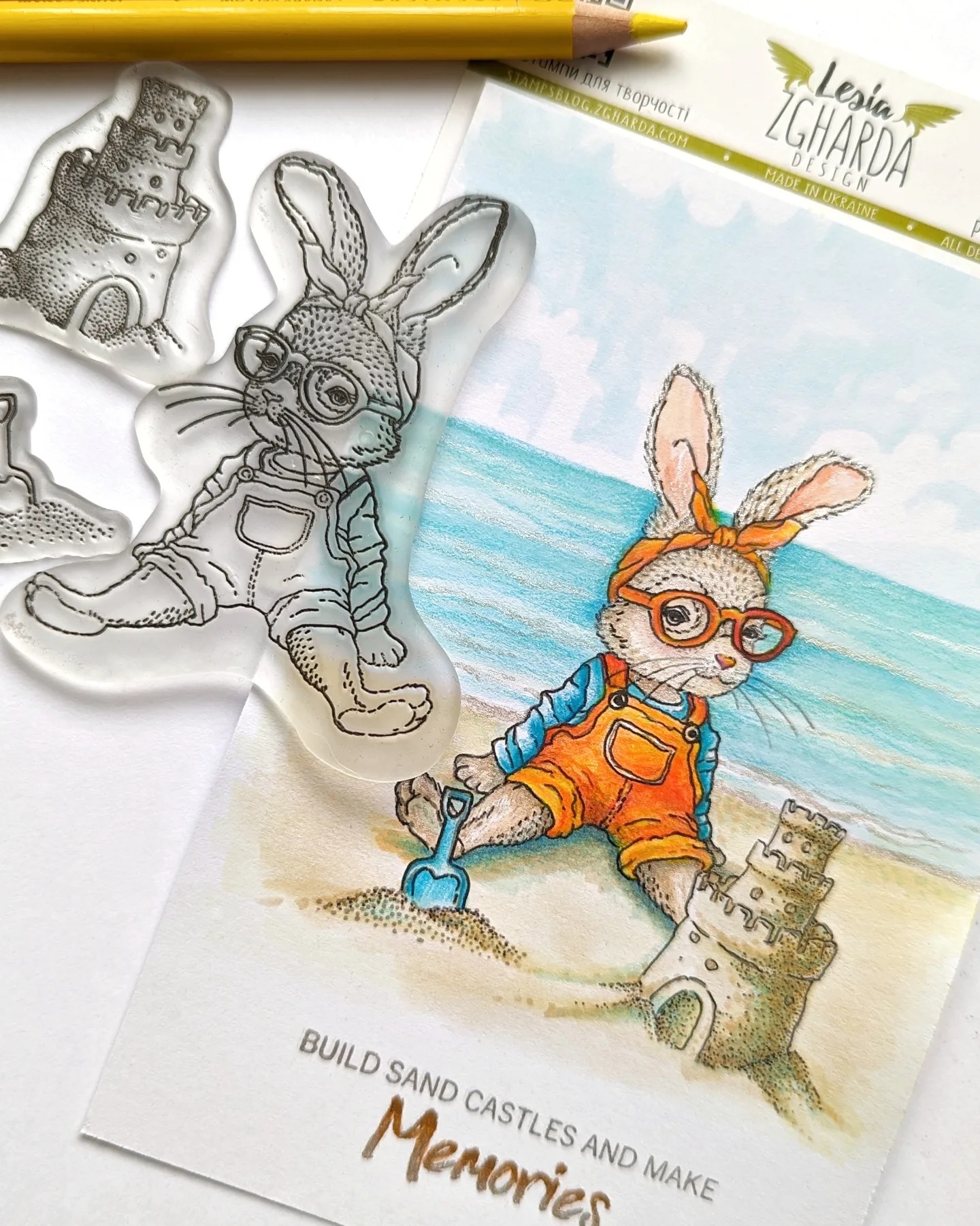 {FA226} Stamp "The Baby Rabbit Girl"