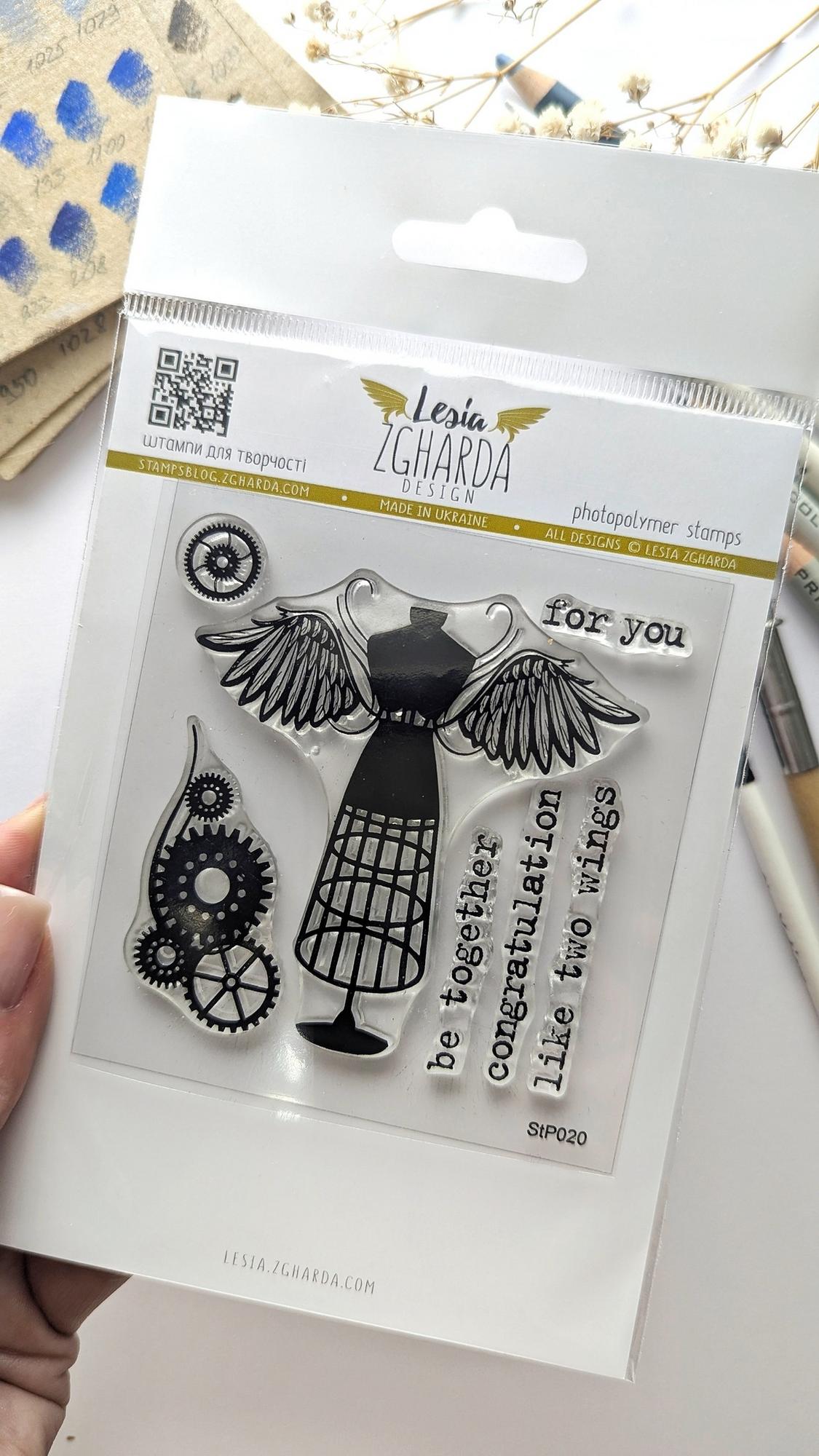 {StP020} Stamp Set "Steampunk Elegance"
