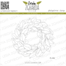 {FL234s} Stamp "Magnolia wreath"