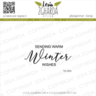 {TA265s} Stamp "Sending warm winter wishes"
