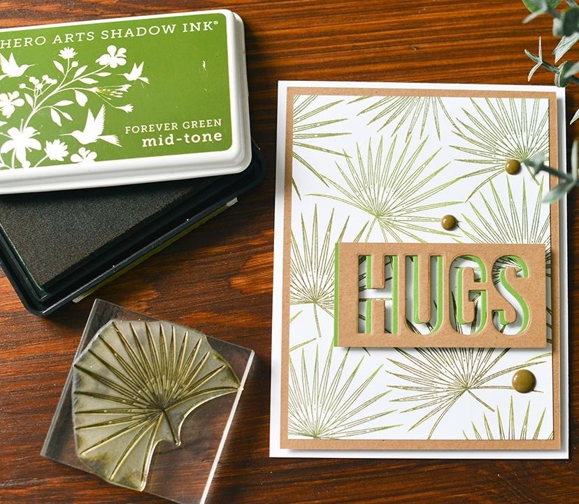 {FL191} Stamp Set "Palm leaves"