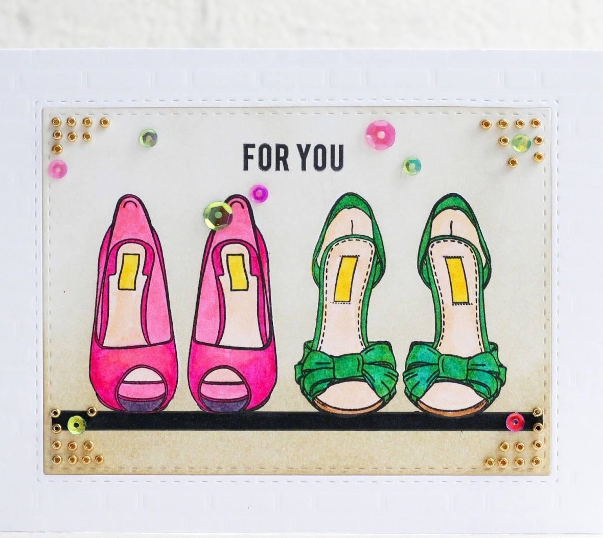 {RE084} Stamp "Sandals"