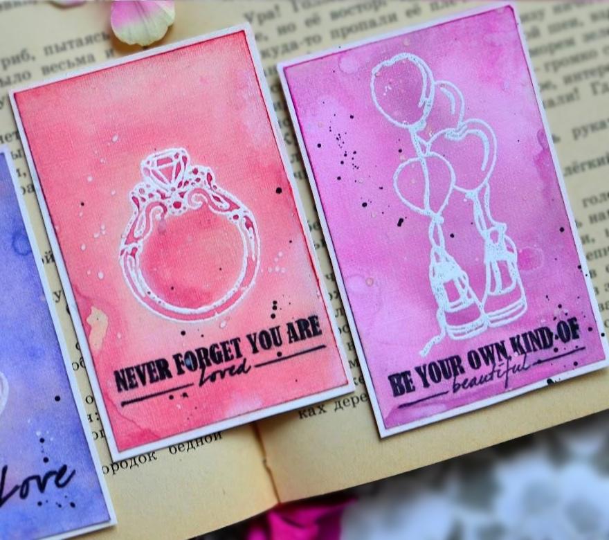 {RE090} Stamp "Wedding ring"