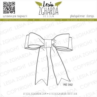 {RE092} Stamp "Big bow"