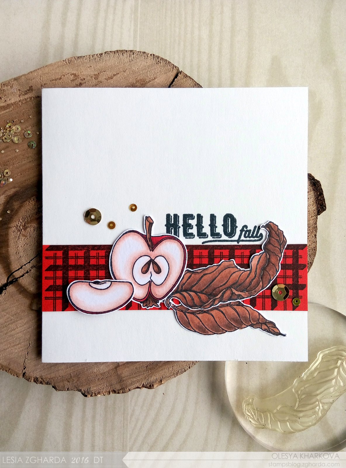 {FL173} Stamp Set "Apple"