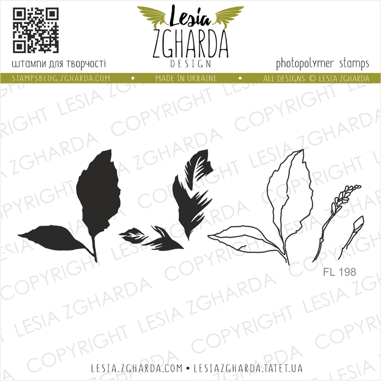 {FL198} Stamp Set "The leaves"