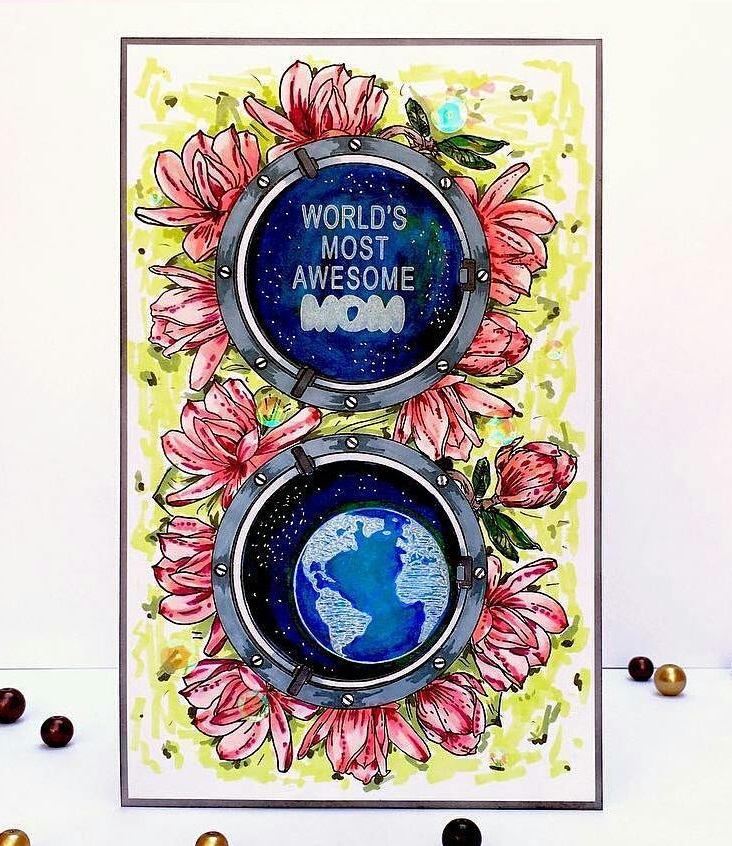 {P015} Stamp "Earth"