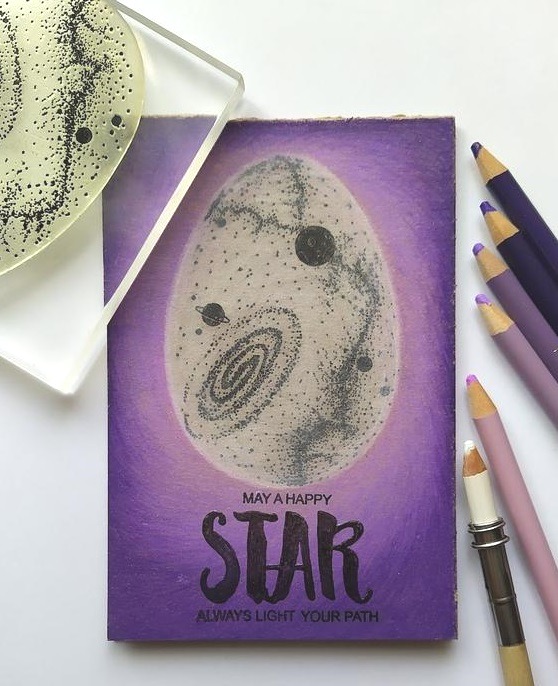 {P018} Stamp "Space"