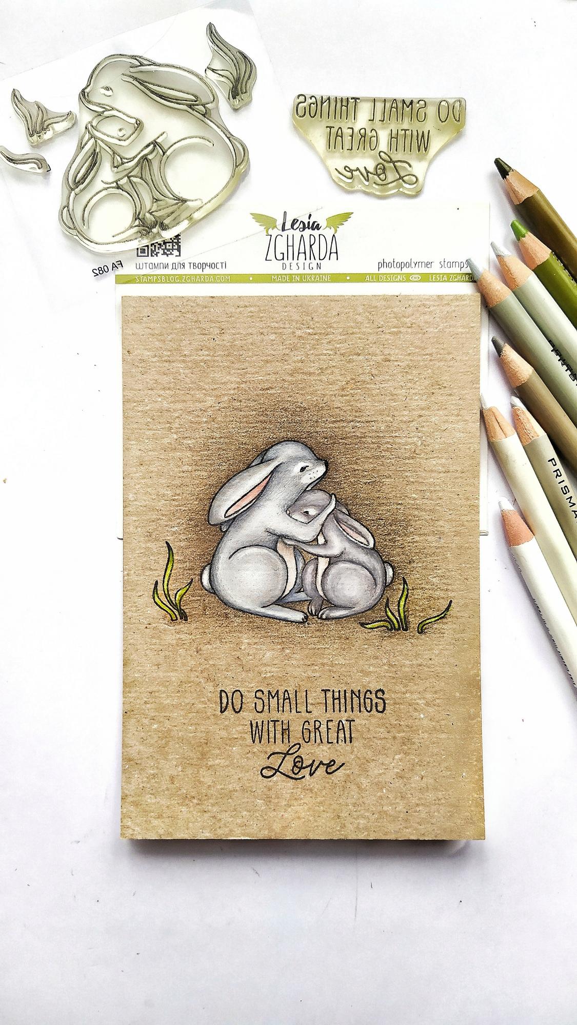 {FA082} Stamp Set "Bunnies"