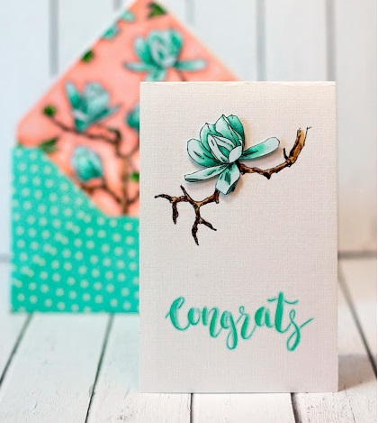 {TA111a} Stamp "Congrats"