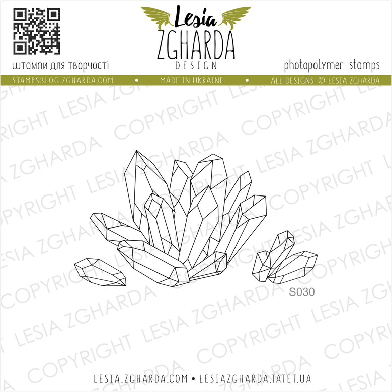 {S030} Stamp Set "Christals"