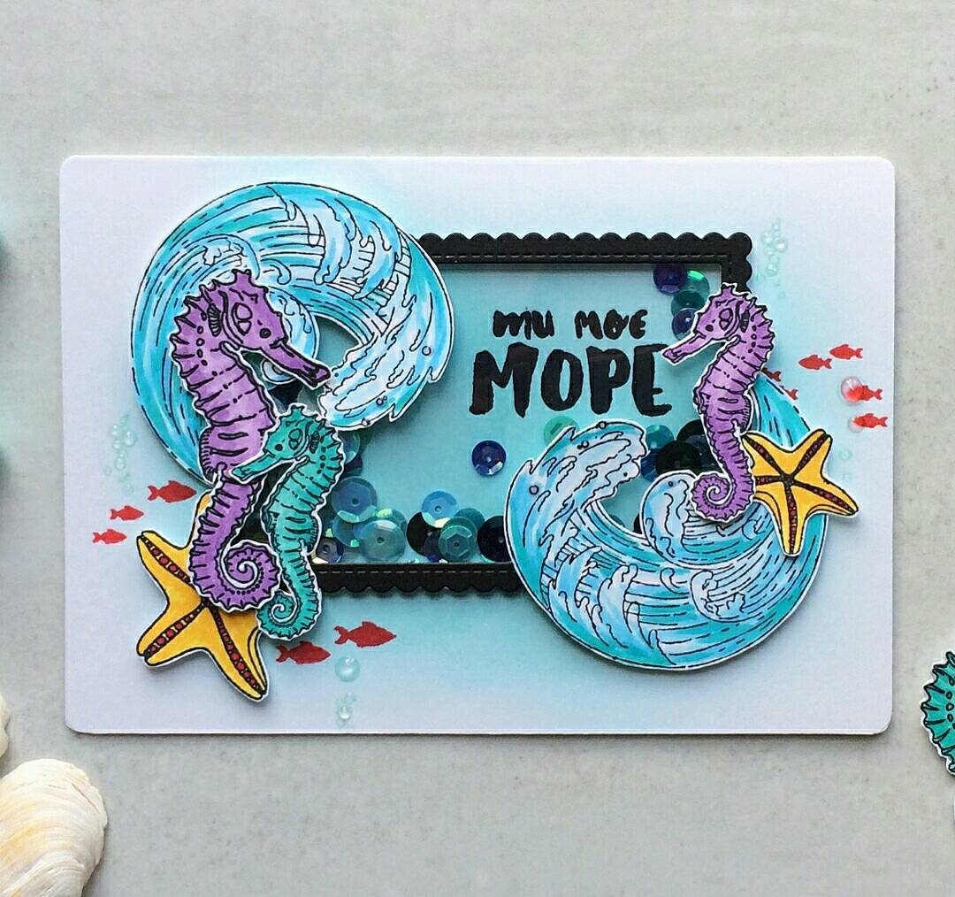 {S032} Stamp Set "Starfishes"