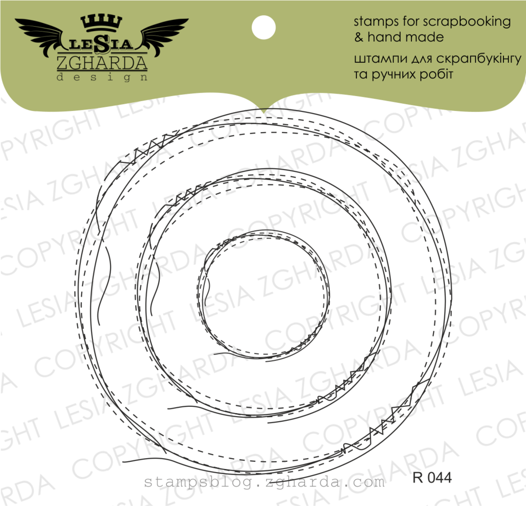 Image - Round doodle frames - stitches stamp set by Lesia Zgharda clear stamps. A lot of different frames, background stamps, and other clear stamps you can find in our store. Welcome!