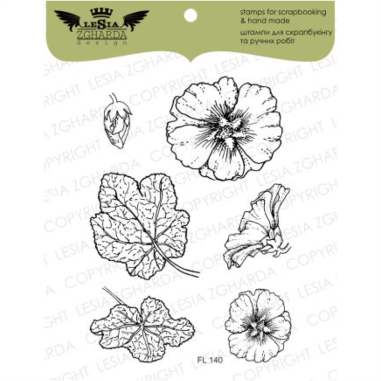 {FL140} Stamp set ''Mallow''