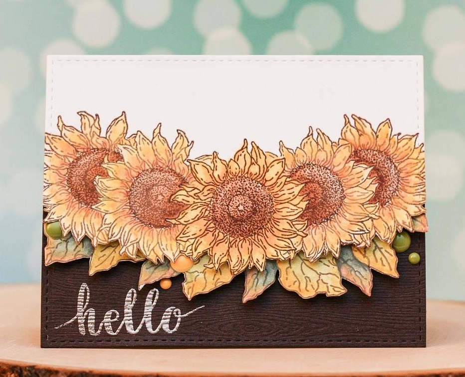 {FL142} Stamp set ''Sunflower''