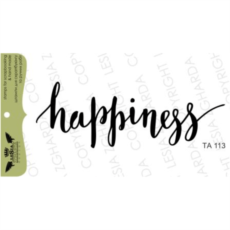 {TA113} Stamp ''Heppiness''