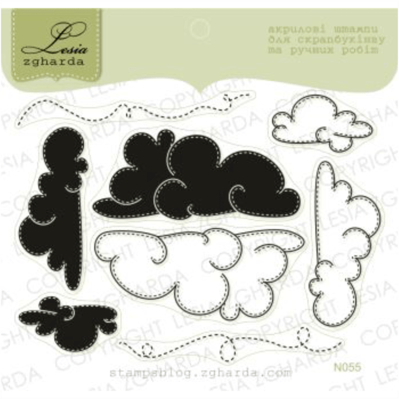 {N055} Stamp Set "Clouds"