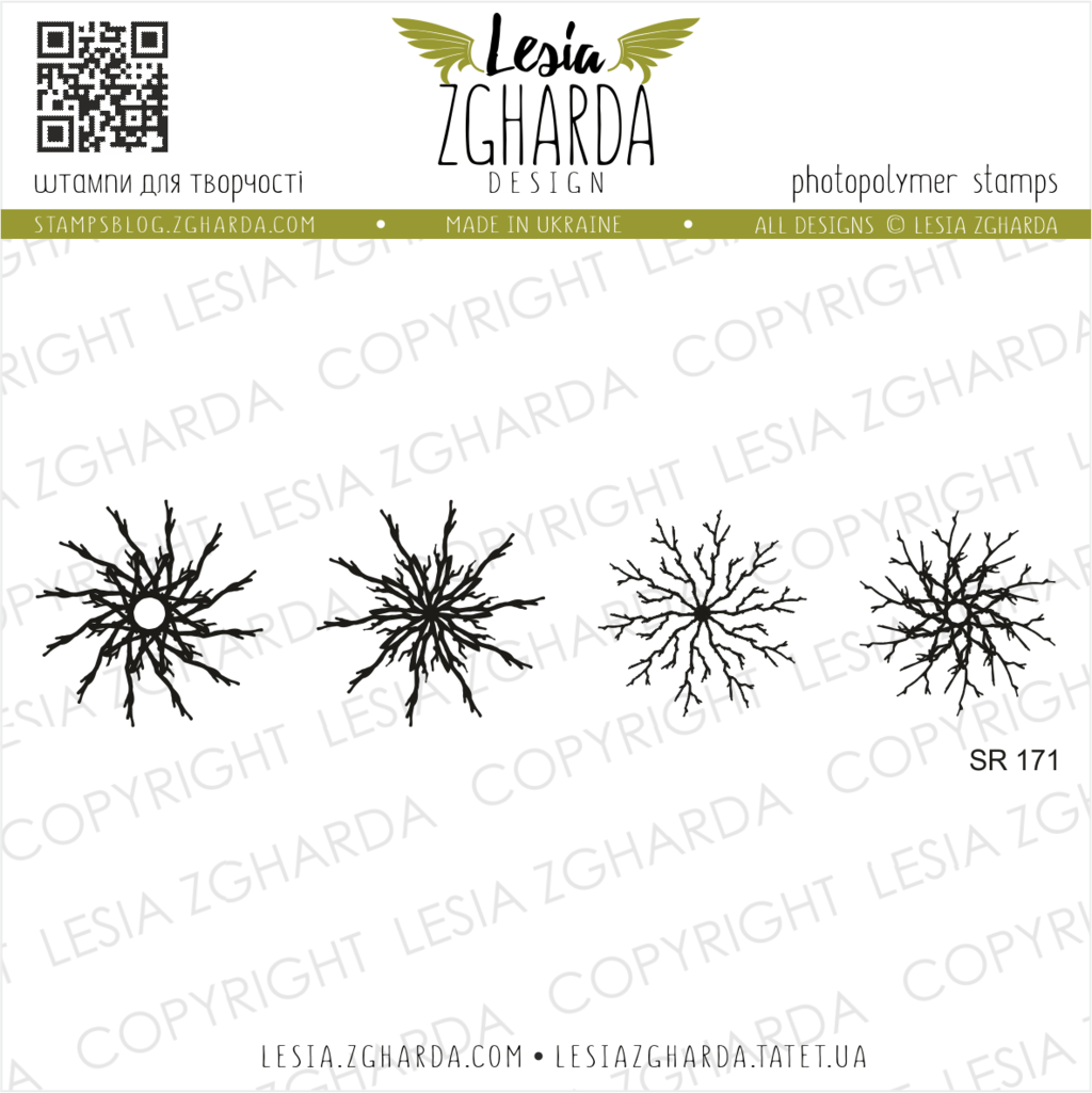 {SR171} Stamp Set "Snowflakes (small)"