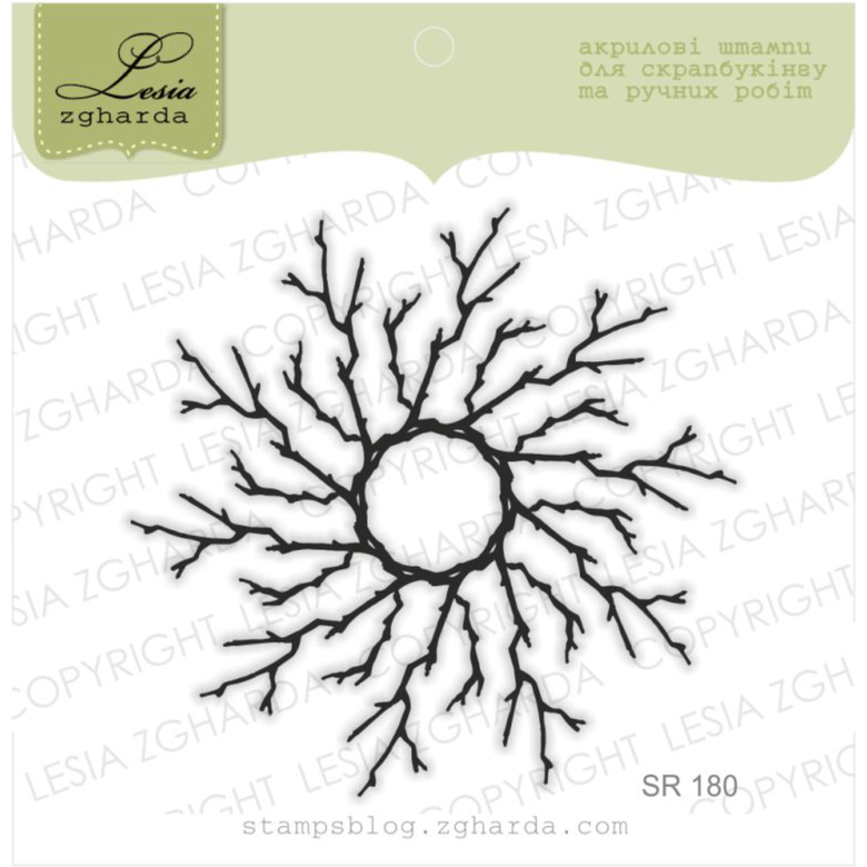 {SR180} Stamp "Snowflake-wreath"