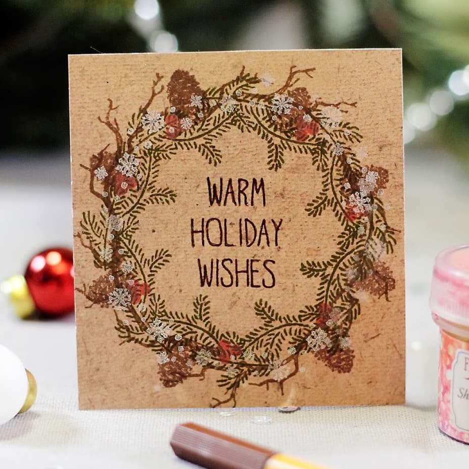 {SR178} Stamp Set "Branches, cones, berries"