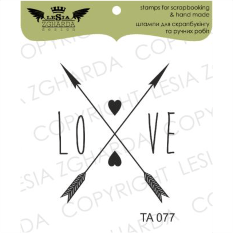 {TA077} Stamp "LOVE"
