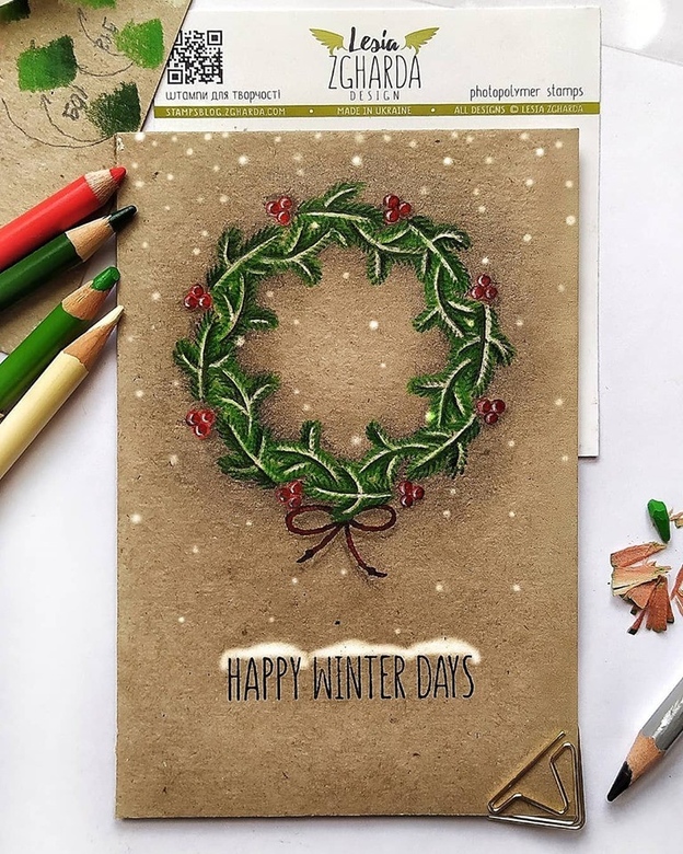 {TA160} Stamp Set "Wreath"