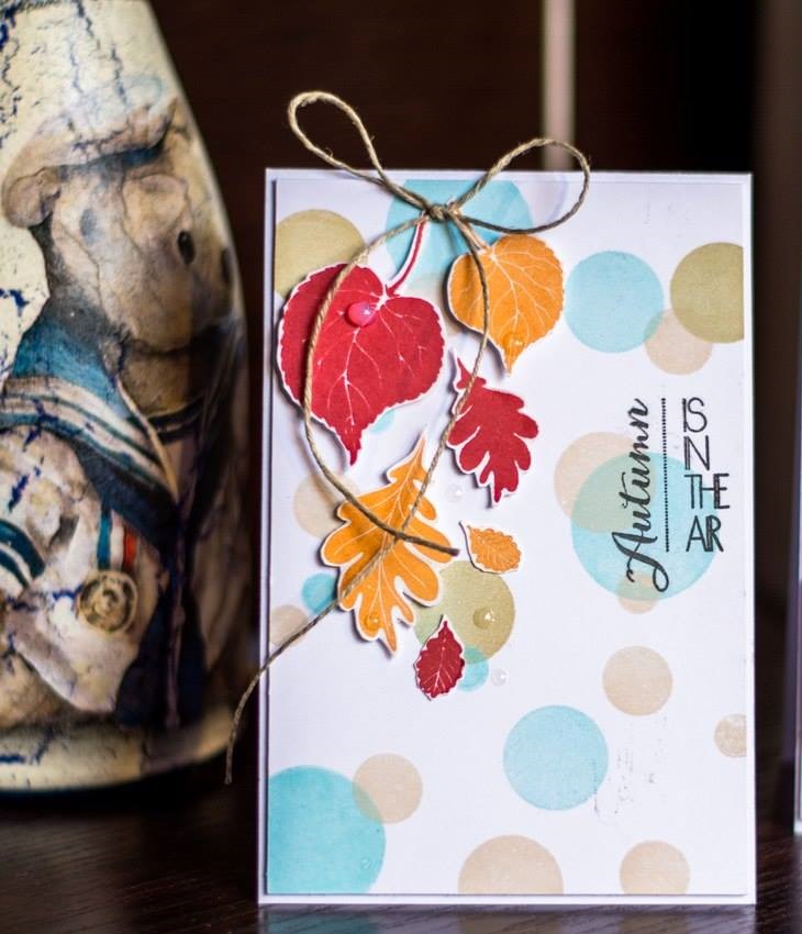 {TA021} Stamp "AUTUMN IS IN THE AIR"