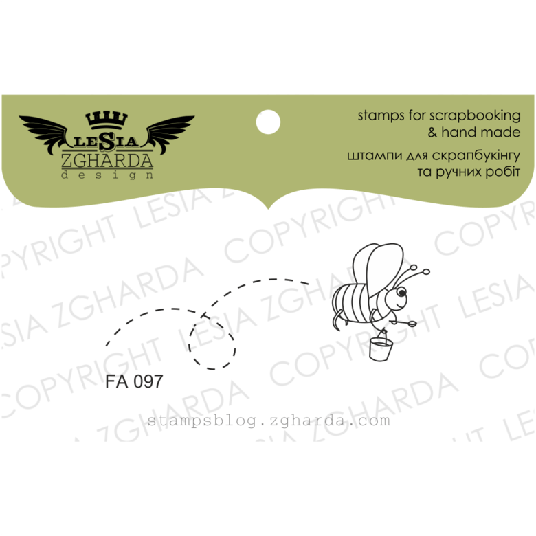 {FA097} Stamps Set "Bee"