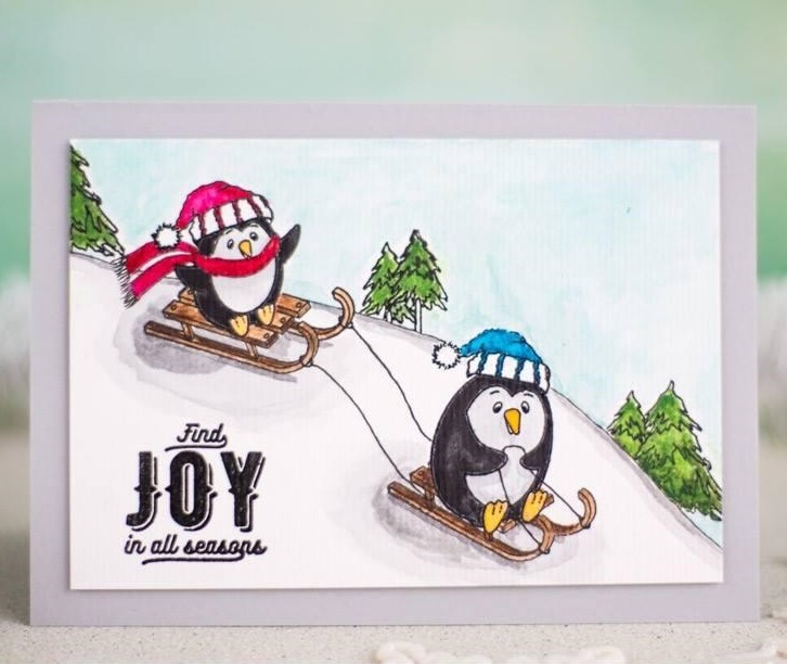 {FA102} Stamps Set "Penguin"
