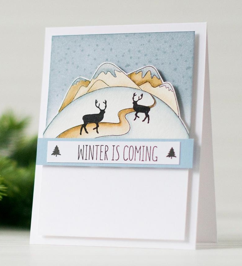 {FL160} Stamp "Landscape"