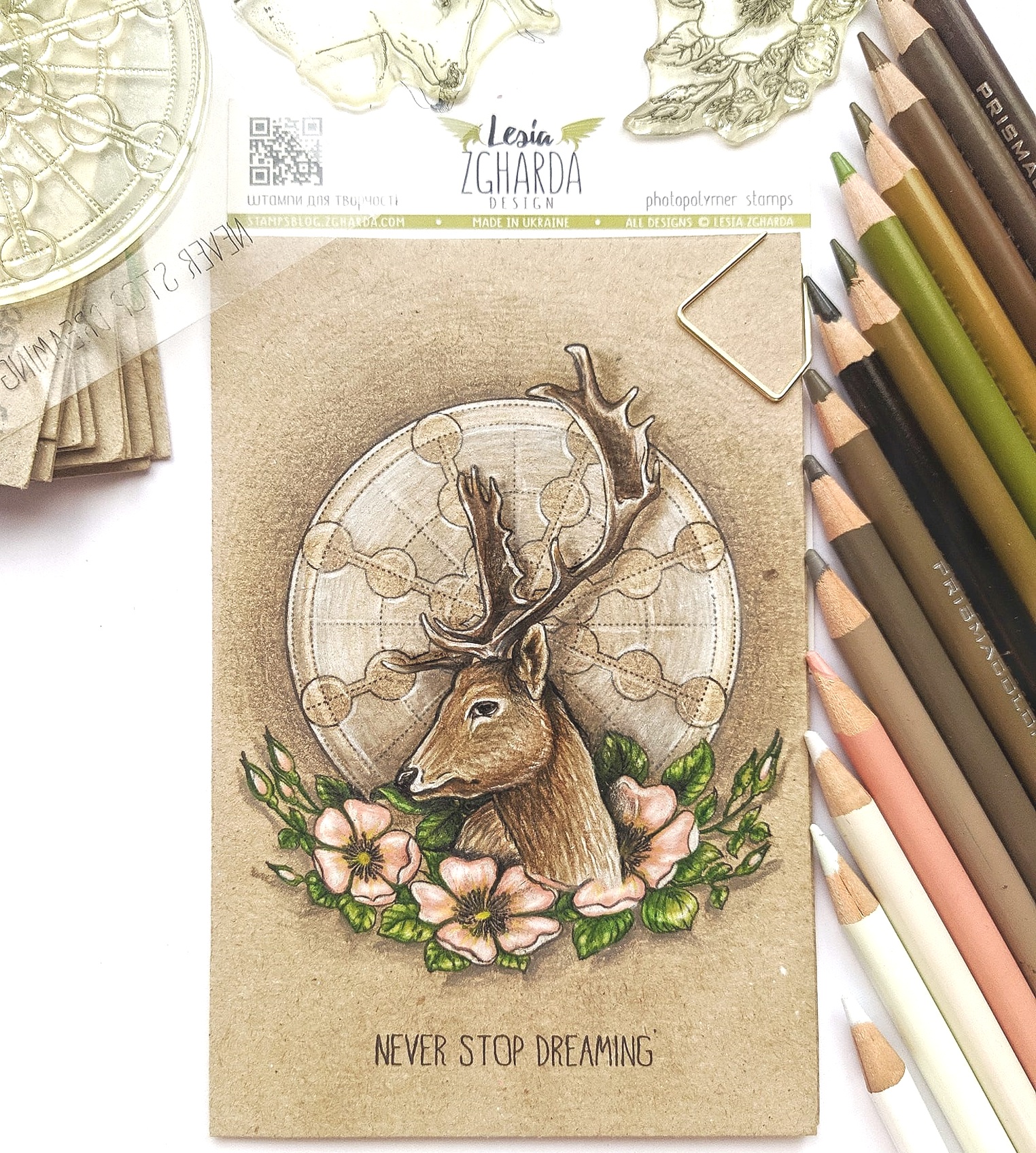 {FA115} Stamp "Deer"