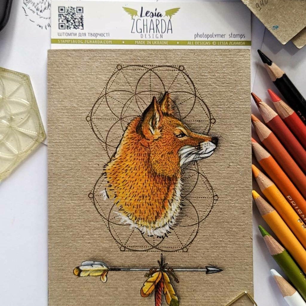 {FA112} Stamp "Fox"