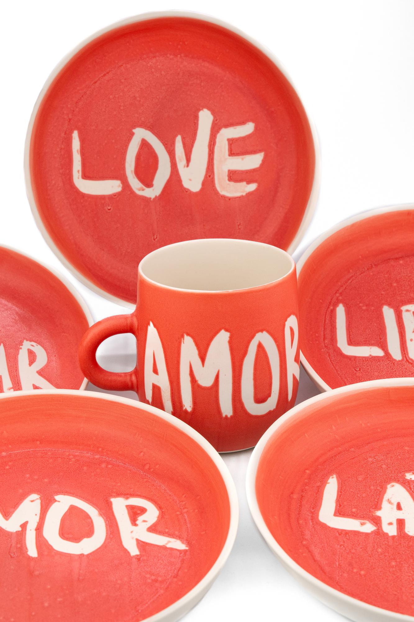 Love collection plates