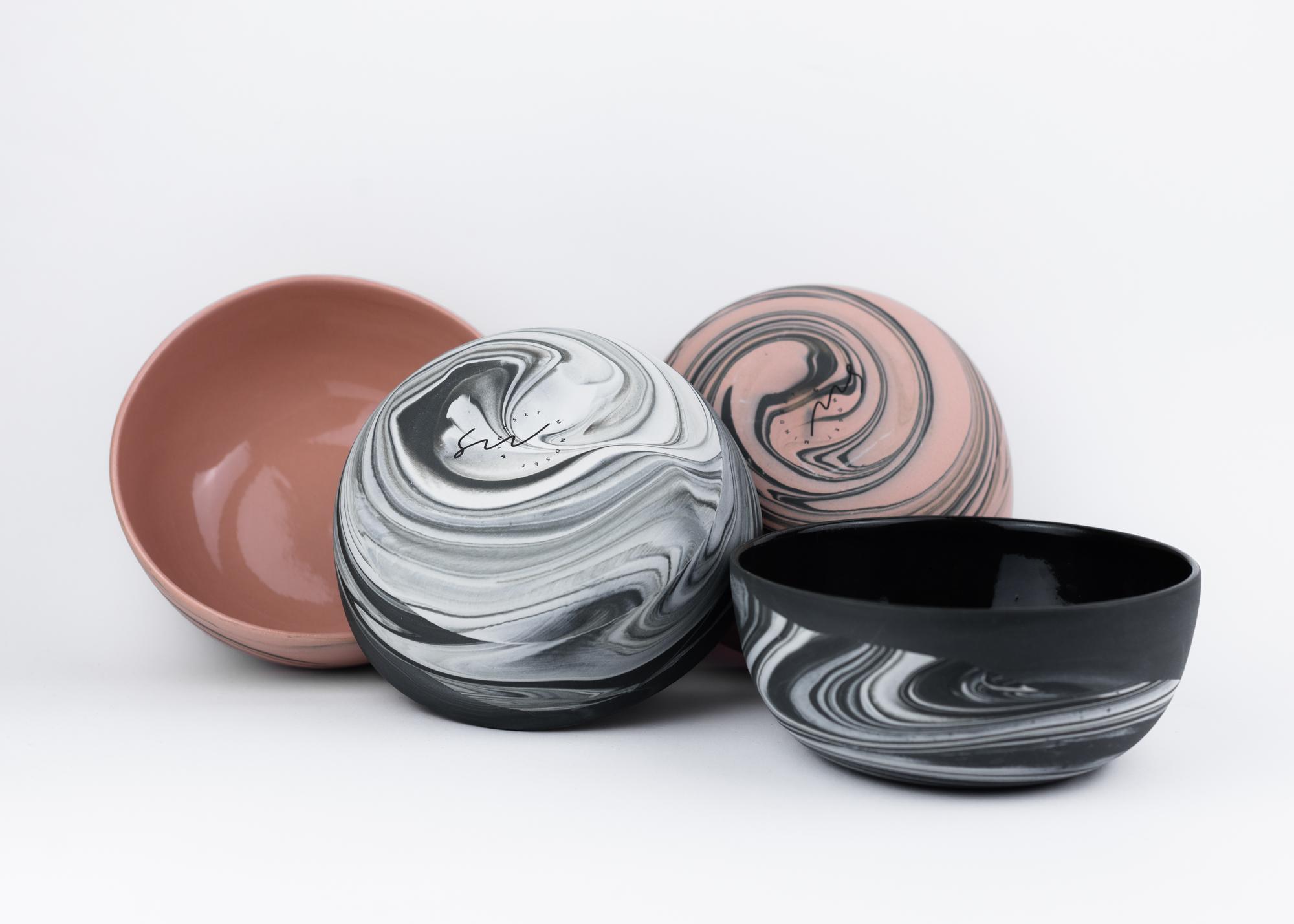 Monochrome collection Bowls