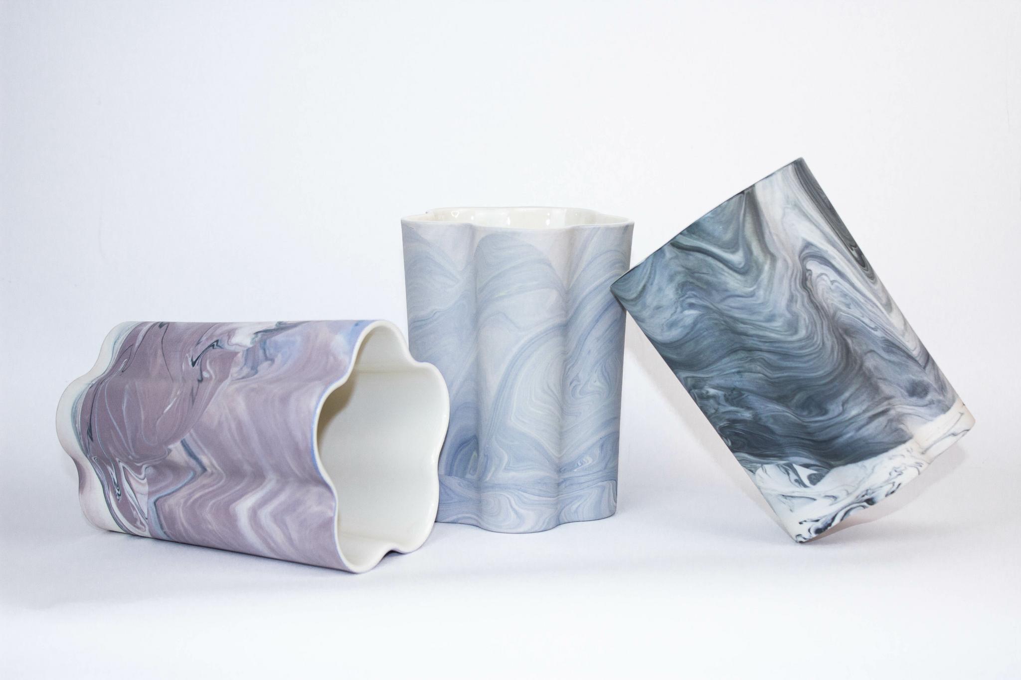 Marbling Vase