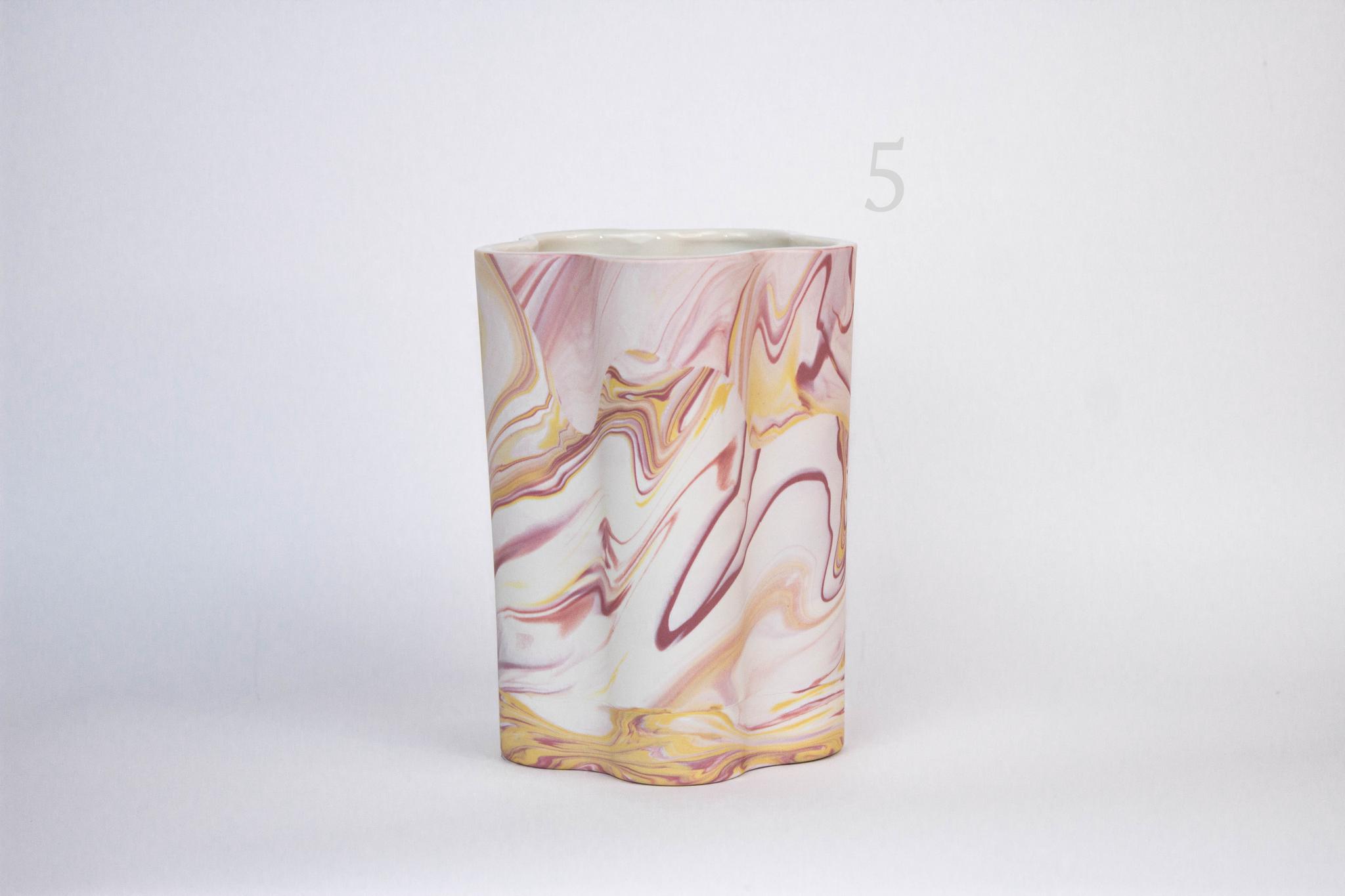 Marbling Vase