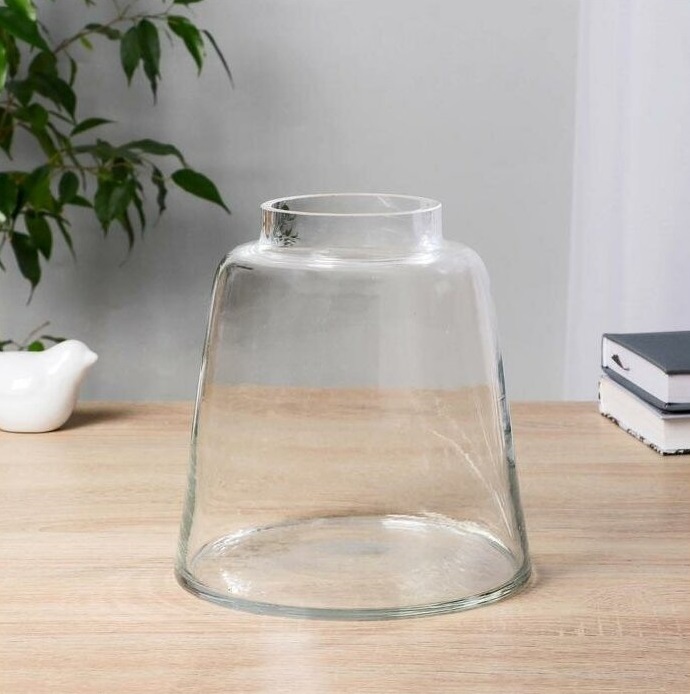 Шикарная напольная ваза из 3 литровой банки. Технику изготовления придумала сама