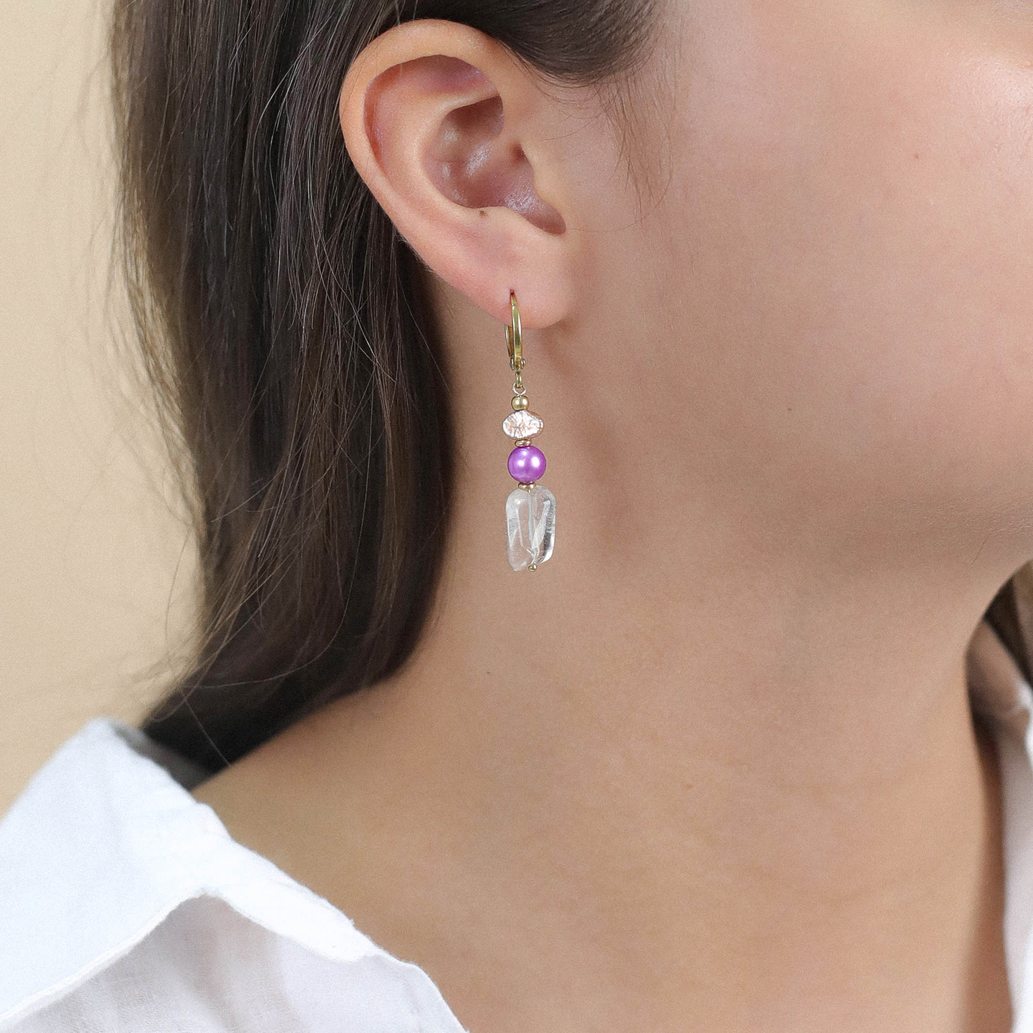 серьги nature bijoux